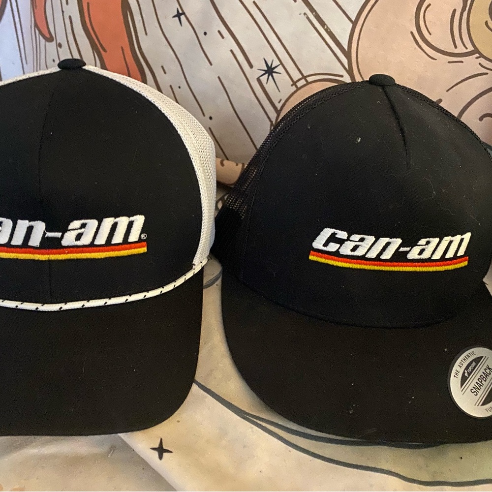 Black and White Trucker Hat
